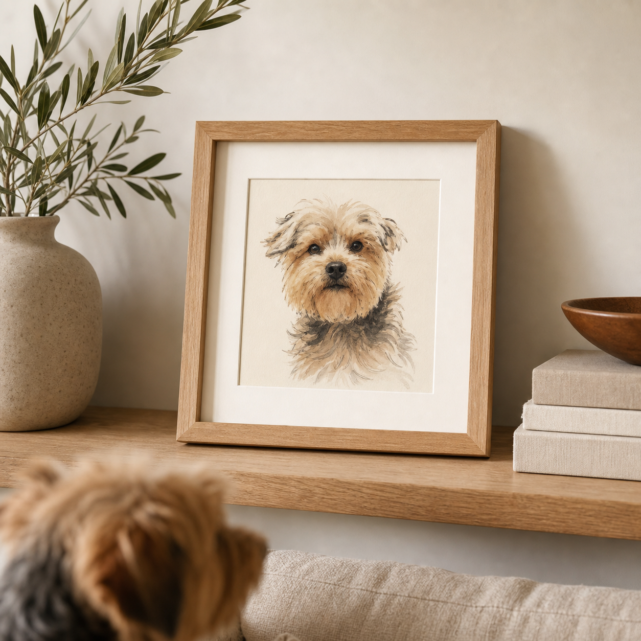 Pet photo from Gift note